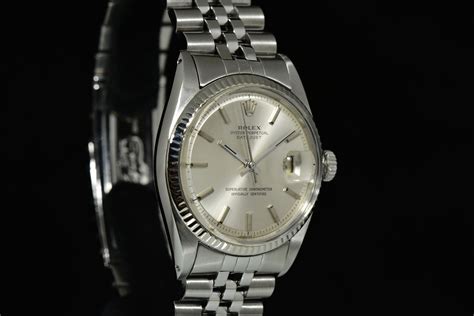 rolex datejust 1601 acciaio secondo polso|rolex datejust 1601.